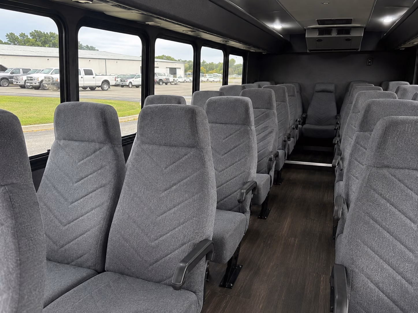 warwick sporting event transportation onboard seating