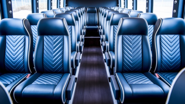 18 passenger minibus inside