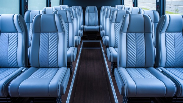 30 passenger minibus inside