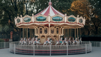 crescent park looff carousel