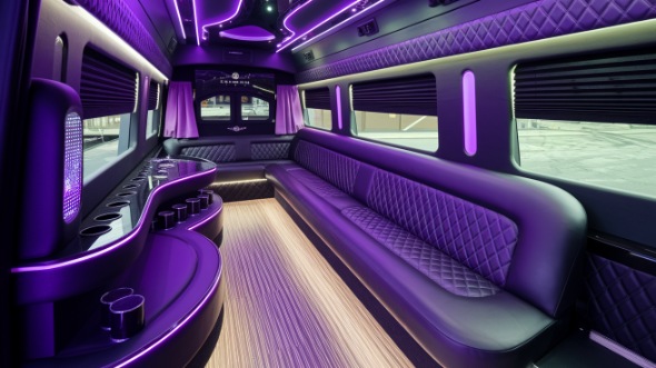 sprinter limo rental inside