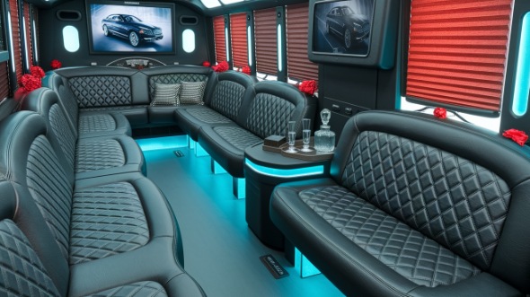 warwick party bus rental inside